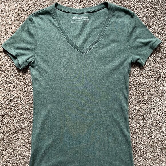 Eddie Bauer V-Neck Shirt - Picture 1 of 2